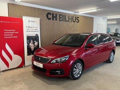 Brugt Peugeot 308 Allure Sky 120 HK (88 kW) 2018 Rødmetal Stationcar