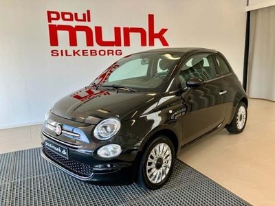 Sortmetal Brugt 2019 Fiat 500C Lounge Cabriolet | 109.990 kr. (Fair pris)