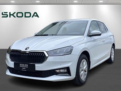 Hvid Brugt 2023 Skoda Fabia Selection Hatchback | 229.900 kr.