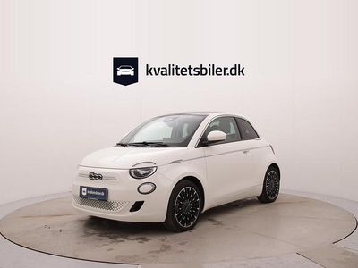 Hvid Brugt 2022 Fiat 500e Icon Hatchback | 134.900 kr. (Fair pris)