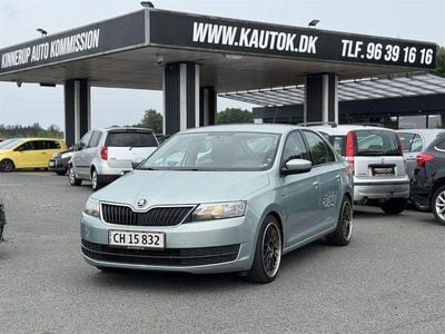 Lys blå Brugt 2013 Skoda Rapid Ambition Hatchback | 44.900 kr. (God pris)