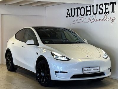 Perlemorshvid Brugt 2024 Tesla Model Y Long Range AWD SUV | 329.900 kr.