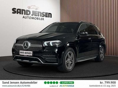 Sort Brugt 2021 Mercedes GLE350e AMG line SUV | 799.900 kr. (Super pris)
