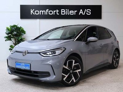 Grå Brugt 2023 VW ID.3 Pro Hatchback | 223.800 kr. (God pris)