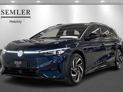 Mørkblåmetal Brugt 2024 VW ID.7 Style Sedan | 459.900 kr.