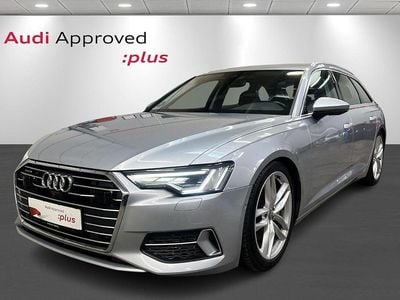 Sølvmetal Brugt 2019 Audi A6 Sport Stationcar | 419.900 kr.