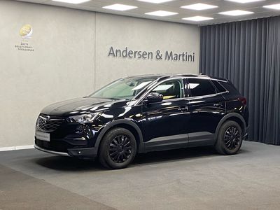 Diamond black Brugt 2018 Opel Grandland X Innovation SUV | 159.900 kr. (Dyr)