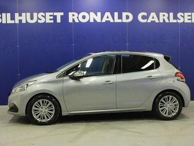 Sølvmetal Brugt 2019 Peugeot 208 Allure+ Hatchback | 79.900 kr. (Fair pris)