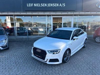 Hvid Brugt 2019 Audi A3 Sport Sedan | 219.900 kr.