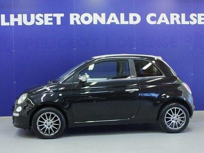 Sortmetal Brugt 2014 Fiat 500C Pop Cabriolet | 54.900 kr. (Super pris)