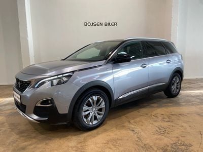 Grå artense met Brugt 2018 Peugeot 5008 GT-line MPV | 158.990 kr. (God pris)