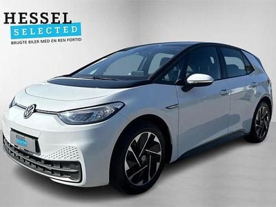 Glacier white metallic Brugt 2021 VW ID.3 Pro Hatchback | 154.900 kr. (Fair pris)