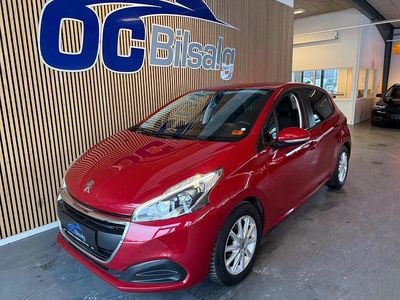 Brugt Peugeot 208 Active 100 HK (73 kW) 2015 Mørkrødmetal Hatchback