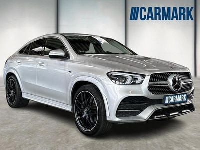 Sølvmetal Brugt 2020 Mercedes GLE350e AMG line Coupe | 779.800 kr.