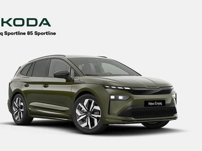 Grønmetal Ny 2026 Skoda Enyaq iV SportLine SUV | 407.985 kr. (Fair pris)