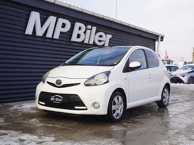 Hvid Brugt 2014 Toyota Aygo T2 Hatchback | 24.900 kr. (Super pris)