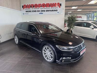 Sortmetal Brugt 2015 VW Passat R-line Stationcar | 169.900 kr. (Super pris)