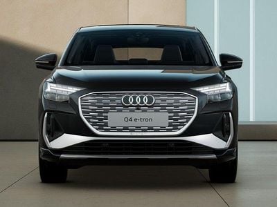 Sortmetal Ny 2025 Audi Q4 Sportback e-tron S-Line SUV | 429.900 kr. (Dyr)