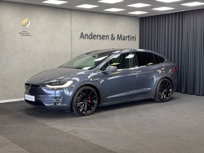 Gråmetal Brugt 2020 Tesla Model X Performance SUV | 499.800 kr.