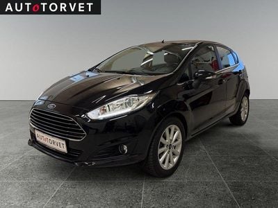 Sort Brugt 2015 Ford Fiesta Titanium Hatchback | 44.700 kr. (God pris)