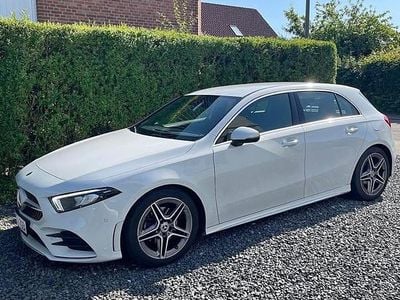 Brugt Mercedes A200 AMG line 150 HK (110 kW) 2019 Hvid Hatchback