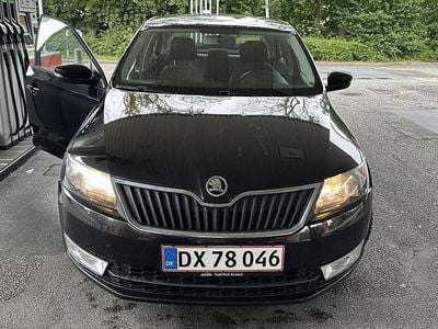 Brugt Skoda Rapid Ambition 90 HK (66 kW) 2016 Sort Hatchback