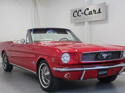 Rød Brugt 1966 Ford Mustang Convertible Cabriolet | 299.900 kr.