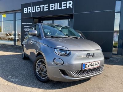 Gråmetal Brugt 2022 Fiat 500e Icon Hatchback | 144.900 kr. (Dyr)
