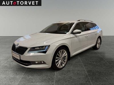 Hvid Brugt 2018 Skoda Superb Style Stationcar | 219.700 kr. (Fair pris)