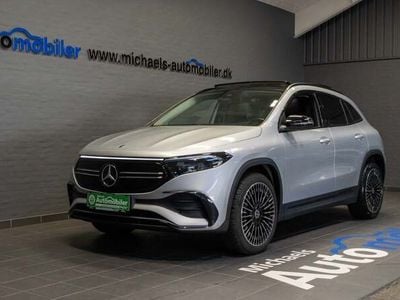Sølvmetal Brugt 2023 Mercedes EQA300 AMG line SUV | 379.900 kr. (Lidt for dyr)