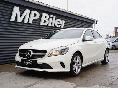 Hvid Brugt 2018 Mercedes A180 Urban Hatchback | 124.900 kr. (Fair pris)