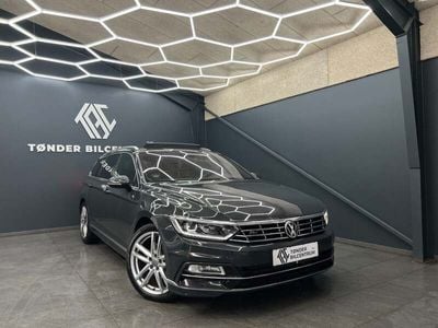 Blå Brugt 2015 VW Passat R-line Stationcar | 199.500 kr.