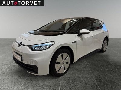 Hvid Brugt 2022 VW ID.3 Pro Hatchback | 164.700 kr. (God pris)