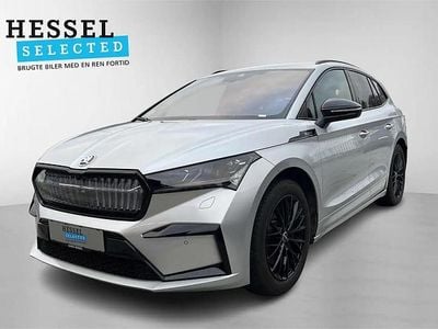 Sølvmetal Brugt 2023 Skoda Enyaq iV SportLine SUV | 299.900 kr. (Fair pris)
