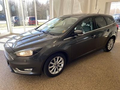 Brugt Ford Focus Titanium 125 HK (91 kW) 2018 Koksmetal Stationcar