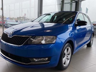 Blåmetal Brugt 2018 Skoda Rapid Hatchback | 99.900 kr. (Lidt for dyr)