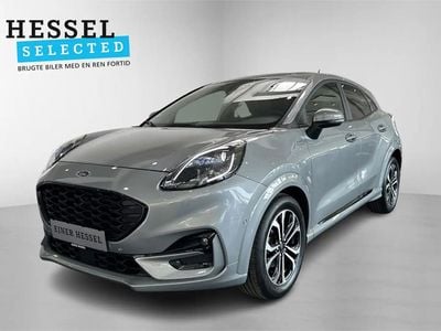 Solar silver Brugt 2022 Ford Puma ST-Line Hatchback | 214.900 kr. (Fair pris)