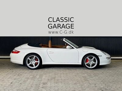 Hvid Brugt 2007 Porsche 911 Carrera 4S Cabriolet | 4.640 kr.