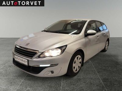 Sølvmetal Brugt 2014 Peugeot 308 Active Stationcar | 44.700 kr. (Fair pris)