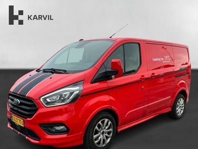 Race red Brugt 2021 Ford Transit Custom Sport Van | 174.080 kr.
