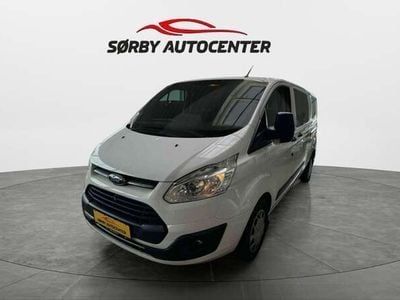 Hvid Brugt 2018 Ford Transit Custom Trend Van | 129.900 kr.
