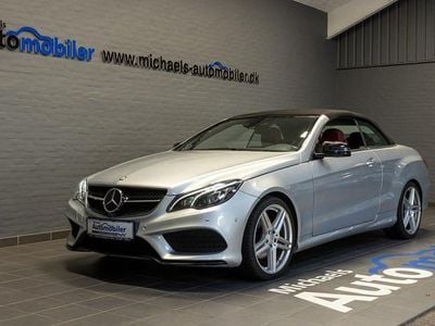 Sølvmetal Brugt 2015 Mercedes E320 Cabriolet | 449.900 kr.