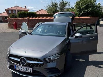 Brugt Mercedes A180 AMG line 116 HK (85 kW) 2018 Grå Hatchback