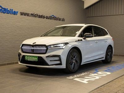 Hvid Brugt 2024 Skoda Enyaq iV RS SUV | 419.900 kr. (Dyr)