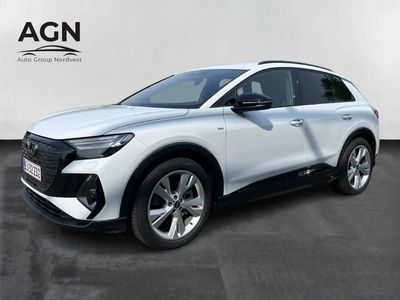 Hvid Brugt 2024 Audi Q4 e-tron S-Line SUV | 409.900 kr.