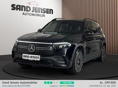 Sort Brugt 2022 Mercedes EQB300 AMG line SUV | 299.900 kr. (Fair pris)