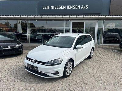Hvidmetal Brugt 2019 VW Golf VII Highline Stationcar | 189.900 kr. (Fair pris)