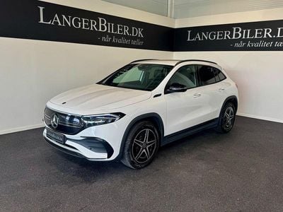 Hvid Brugt 2021 Mercedes EQA250 AMG line SUV | 219.500 kr. (Fair pris)