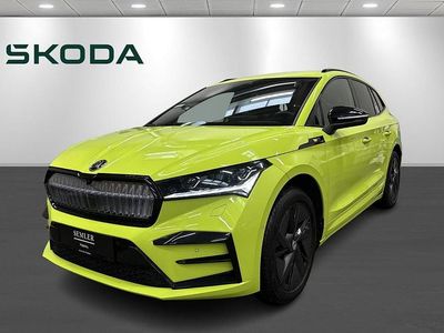 Grøn Brugt 2024 Skoda Enyaq iV RS SUV | 389.900 kr. (Fair pris)