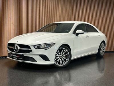 Hvid Brugt 2019 Mercedes CLA200 Progressive Coupe | 299.995 kr. (God pris)